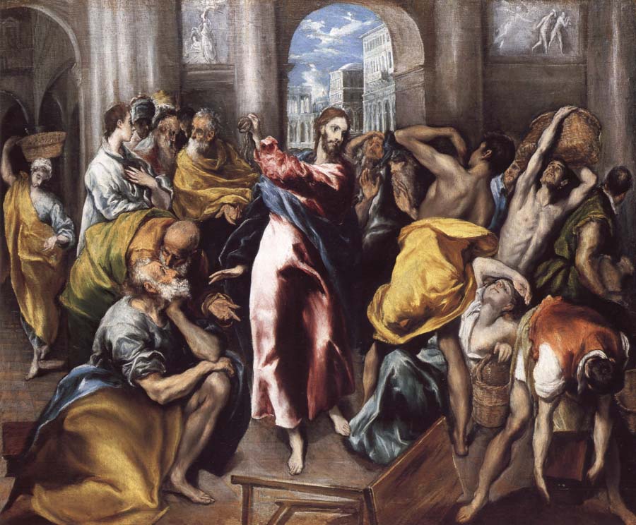 Christ Driving the Traders from the Temple